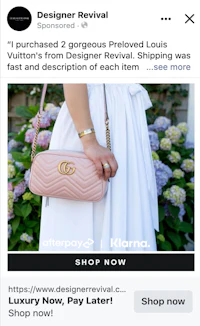a woman is holding a gucci purse on a white background