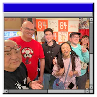 a group of people posing for a picture