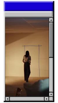 an image of a woman standing in a room